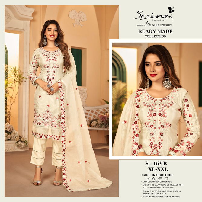 S 163 By Serine Readymade Pakistani Suits Catalog
